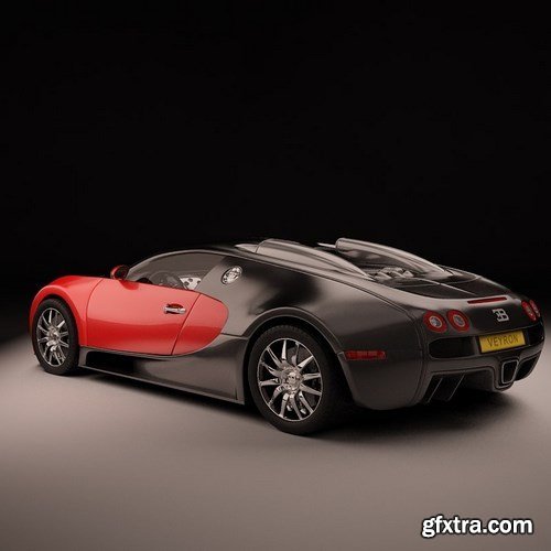 Bugatti Veyron 3D Model