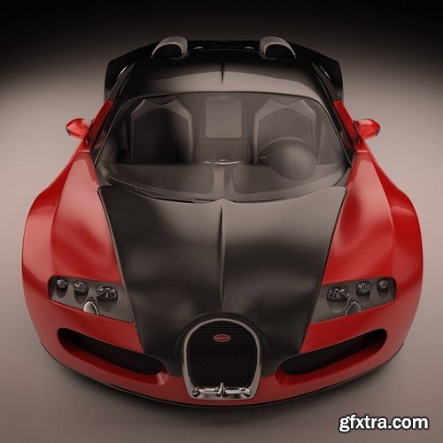 Bugatti Veyron 3D Model