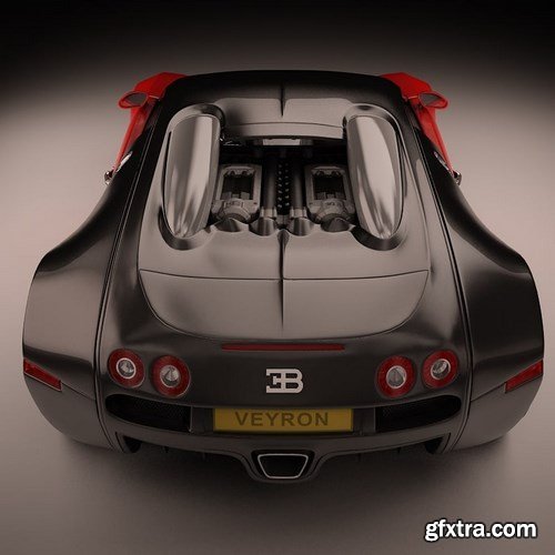 Bugatti Veyron 3D Model