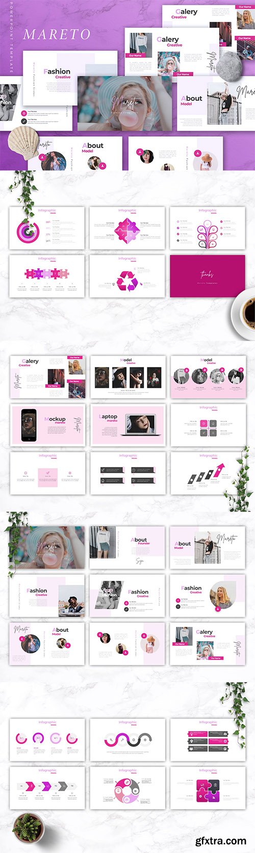 MARETO - Fashion Powerpoint, Keynote and Google Slides Templates MARETO - Fashion Powerpoint, Keynote and Google Slides Templates