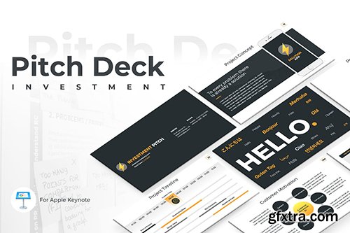 Pitch Deck PowerPoint and Keynote Template Pitch Deck PowerPoint and Keynote Template