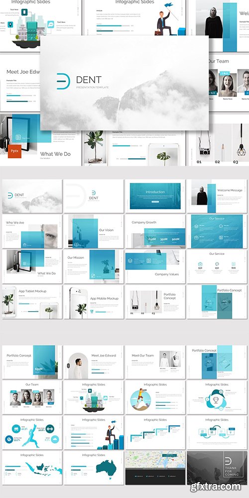 Dent - Powerpoint, Keynote and Google Slides Templates