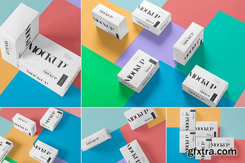 Packaging Box Mockups » GFxtra