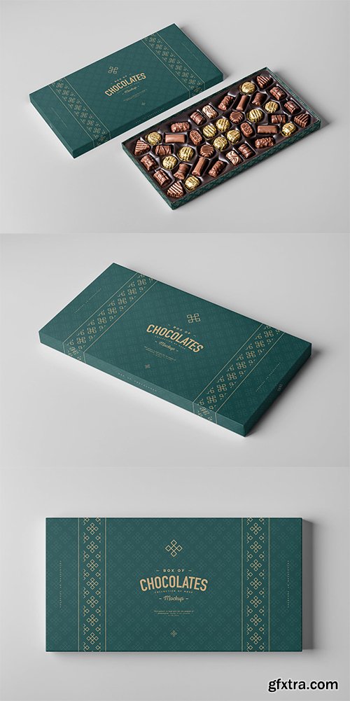 Box Of Chocolates Mock-up 2 Box Of Chocolates Mock-up 2
