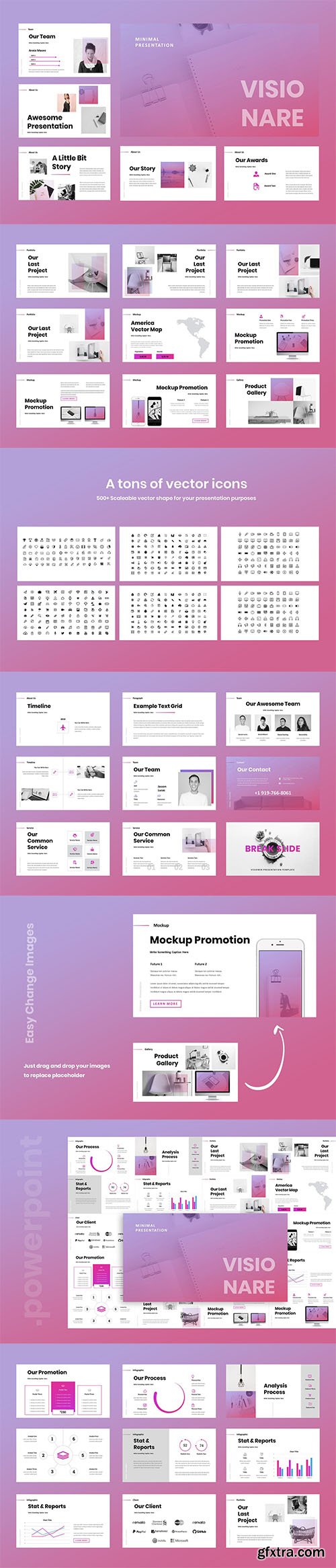 Visionare - Powerpoint, Keynote and Google Slides Templates