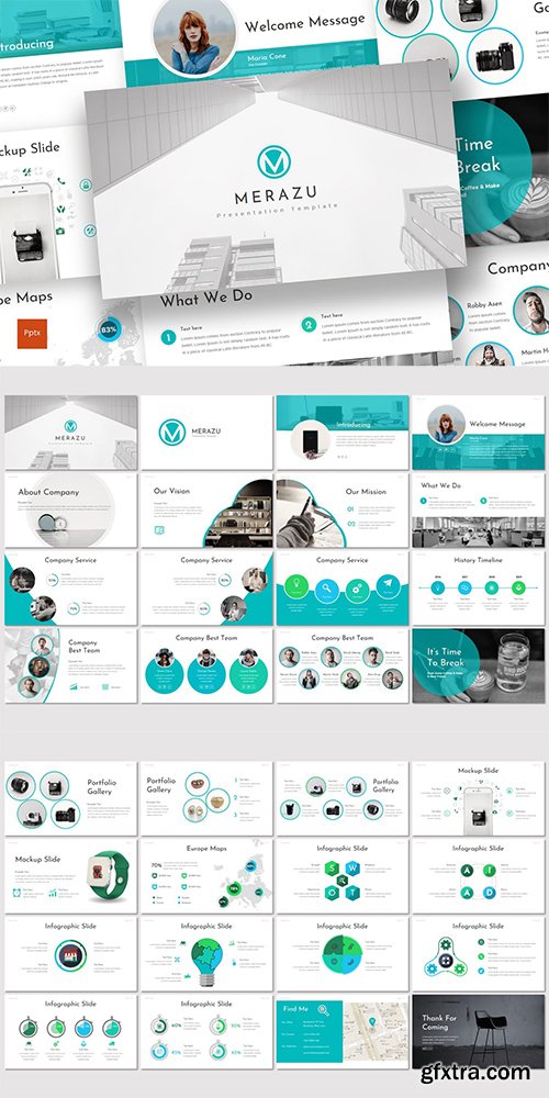 Merazu - Powerpoint, Keynote and Google Slides Templates