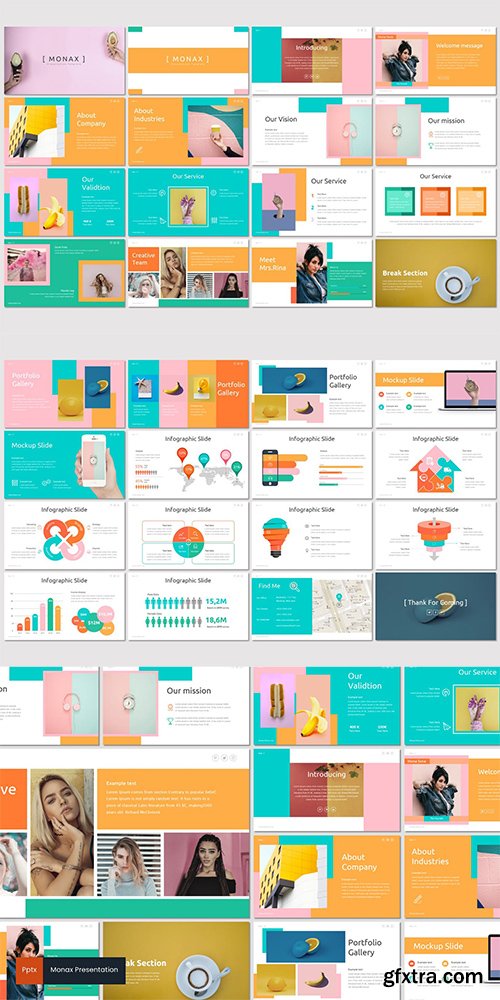 Monax - Powerpoint, Keynote and Google Slides Templates