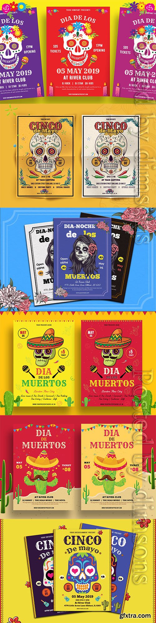 Cinco De Mayo Flyers 01-06 Cinco De Mayo Flyers 01-06