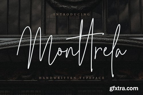 Monttrela Handwritten Font