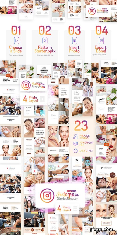 Animated Instagram Stories Creator - Powerpoint V4