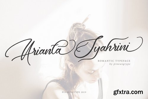 Arianta Syahrini Romantic Font