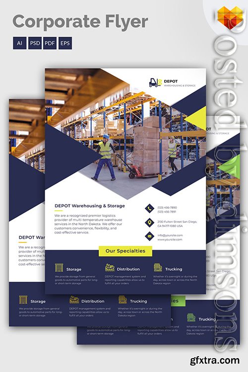 Depot - Flyer Corporate Identity