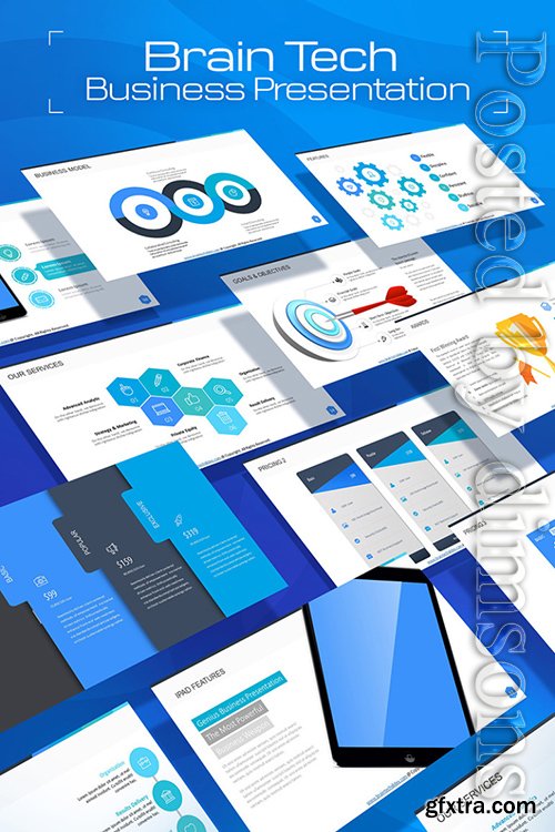 BrainTech PPT Slides For Consulting Business PowerPoint Template BrainTech PPT Slides For Consulting Business PowerPoint Template