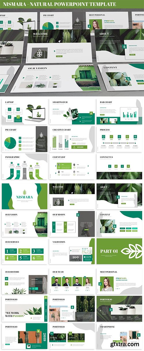 Nismara - Natural Powerpoint Template