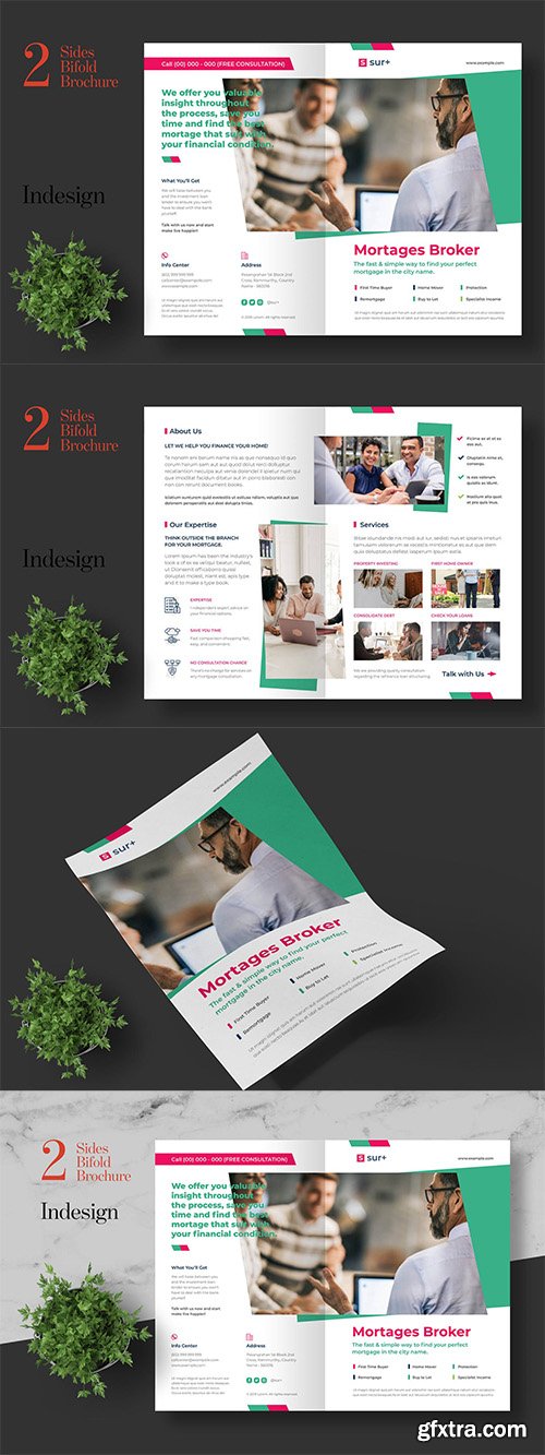 Clean Mortages Broker Bifold Brochure