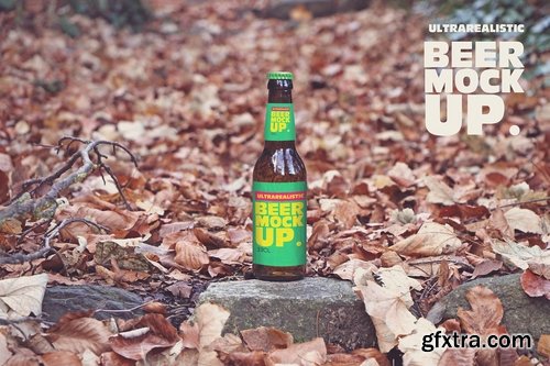 Beer Path In The Forest