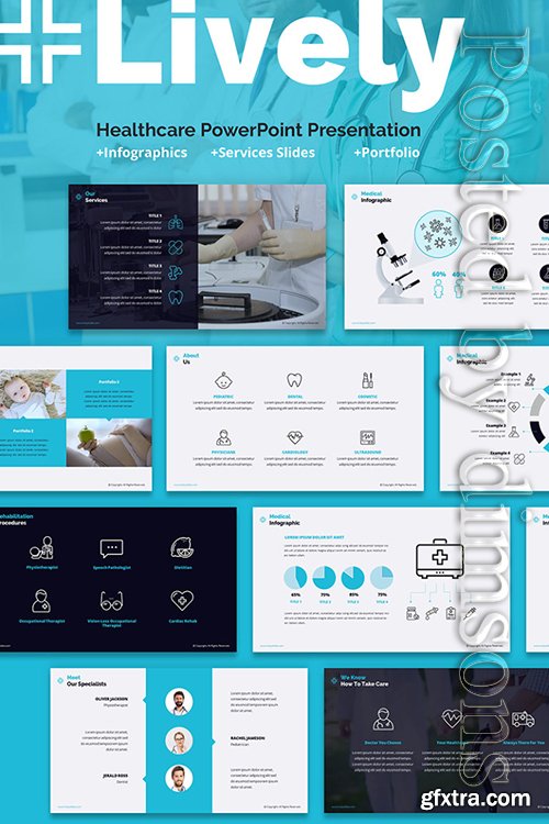 Lively Healthcare PPT Slides PowerPoint Template Lively Healthcare PPT Slides PowerPoint Template