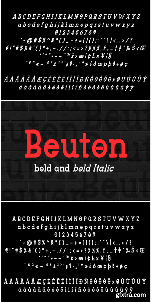Beuton Bold Font