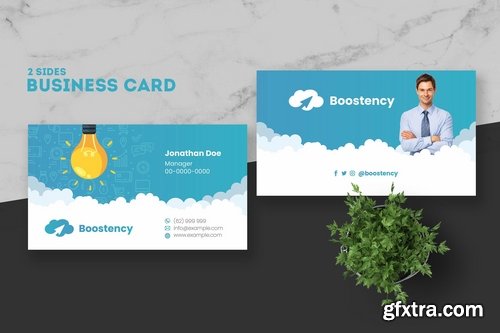 Content Marketing Agency Business Card