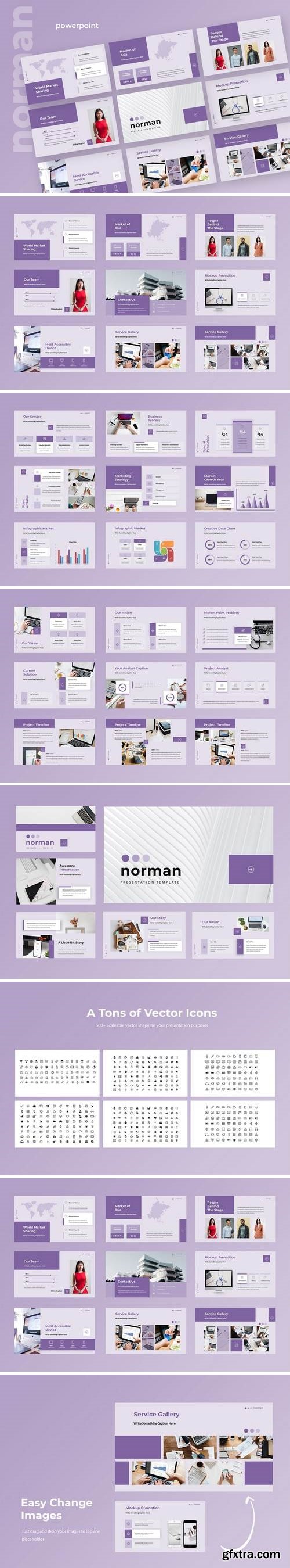 Norman - Business Powerpoint, Keynote, Google Slides Templates