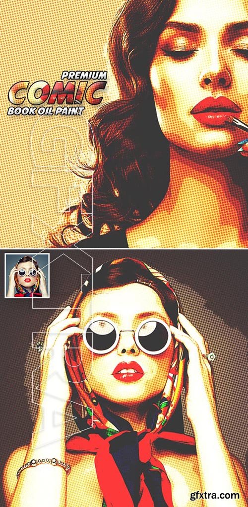 GraphicRiver - Premium Comic Book Oil Paint 23505217