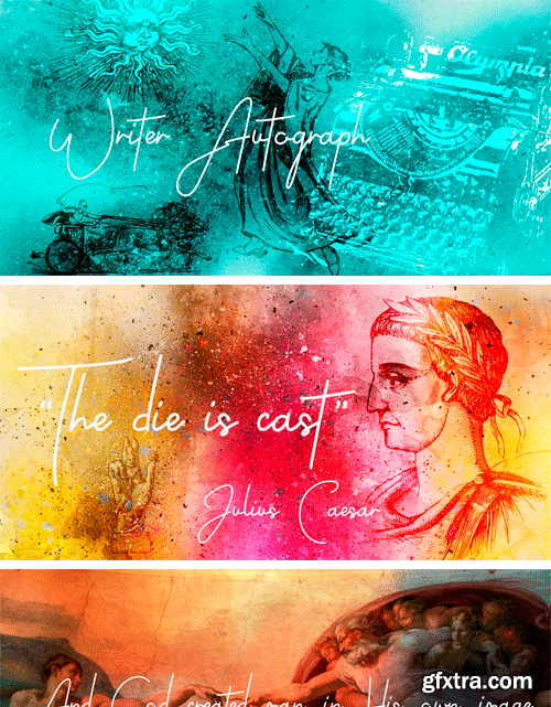 Writer Autograph Font