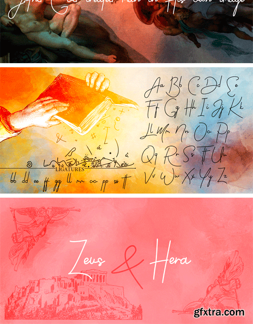 Writer Autograph Font