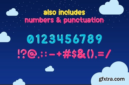 CM - 3650574JellyBelly Font 3650574