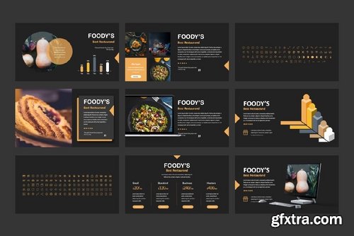 Foody Food - Powerpoint Google Slides and Keynote Templates