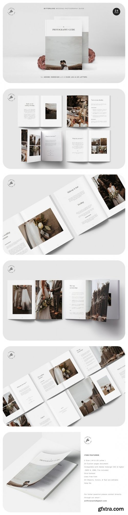 CreativeMarket - BITTERLOVE Wedding Photography Guide 3527779