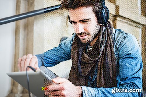 Comic Paint Photoshop Action