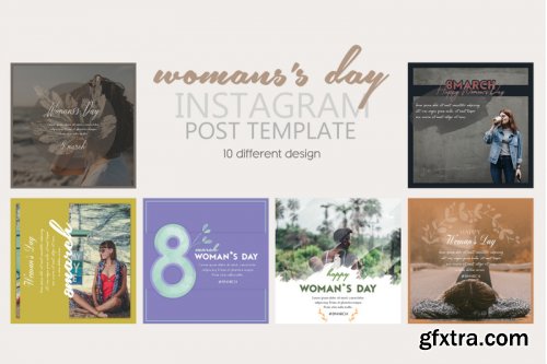 Instagram Post Template Women's Day