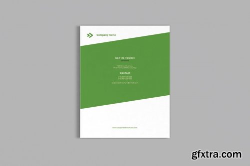 CreativeMarket - Bizy - A4 Business Brochure 3556187