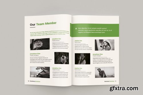 CreativeMarket - Bizy - A4 Business Brochure 3556187