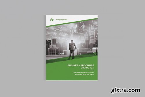 CreativeMarket - Bizy - A4 Business Brochure 3556187