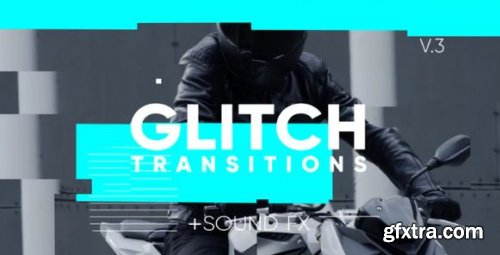 Glitch Transitions V.3 - Premiere Pro Templates 203140  