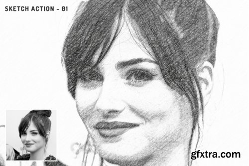 Sketch Artist Photoshop Action