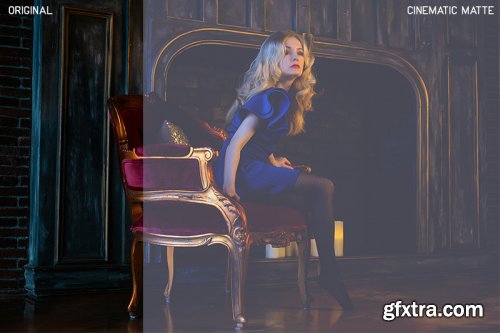 Cinematic Matte Photoshop Action