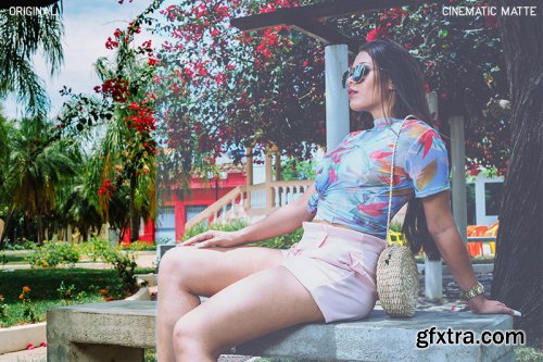 Cinematic Matte Photoshop Action