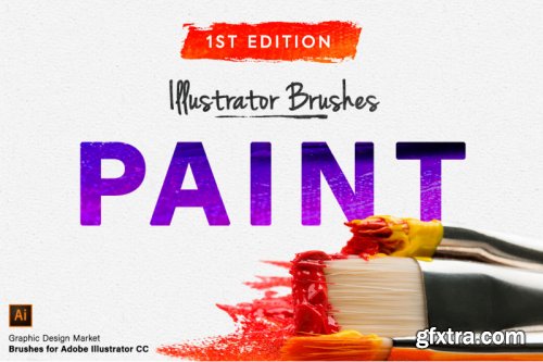 Illustrator Paint Brushes - 1st Edition