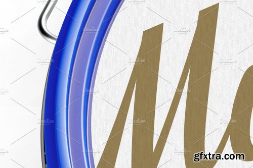 CreativeMarket - Plastic Paint Bucket Mockup 3619250