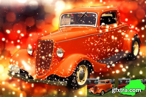 CreativeMarket - Bokeh Light Photoshop Action 3645453