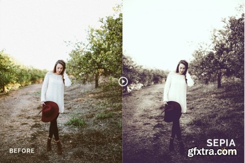 Sepia Lightroom & ACR Presets