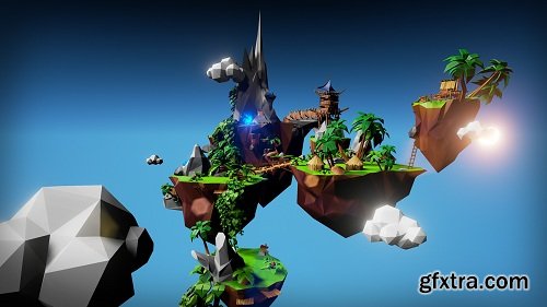 Lowpoly Tropical Island