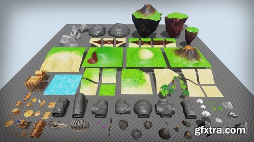 Lowpoly Tropical Island