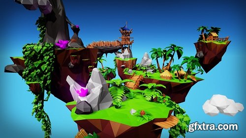 Lowpoly Tropical Island