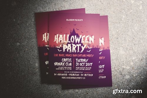 Halloween Party Flyer