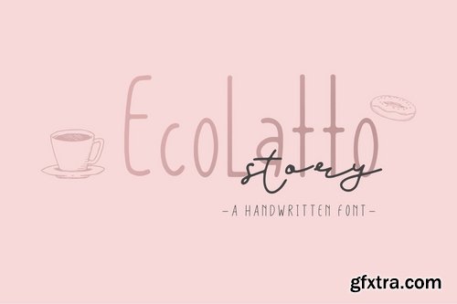 Ecolatto Story - Handwritten Font Duo