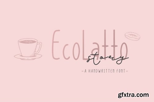 Ecolatto Story - Handwritten Font Duo