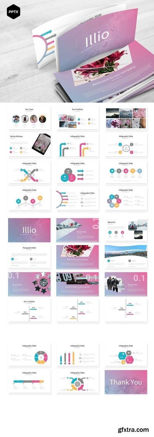 Illio - Powerpoint, Keynote, Google Slides Templates